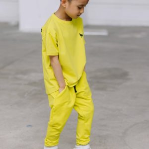 Mash Mnie citrinų spalvos kelnės