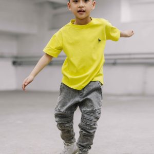 Marškinėliai THE WOLF NEON (104/110 cm)